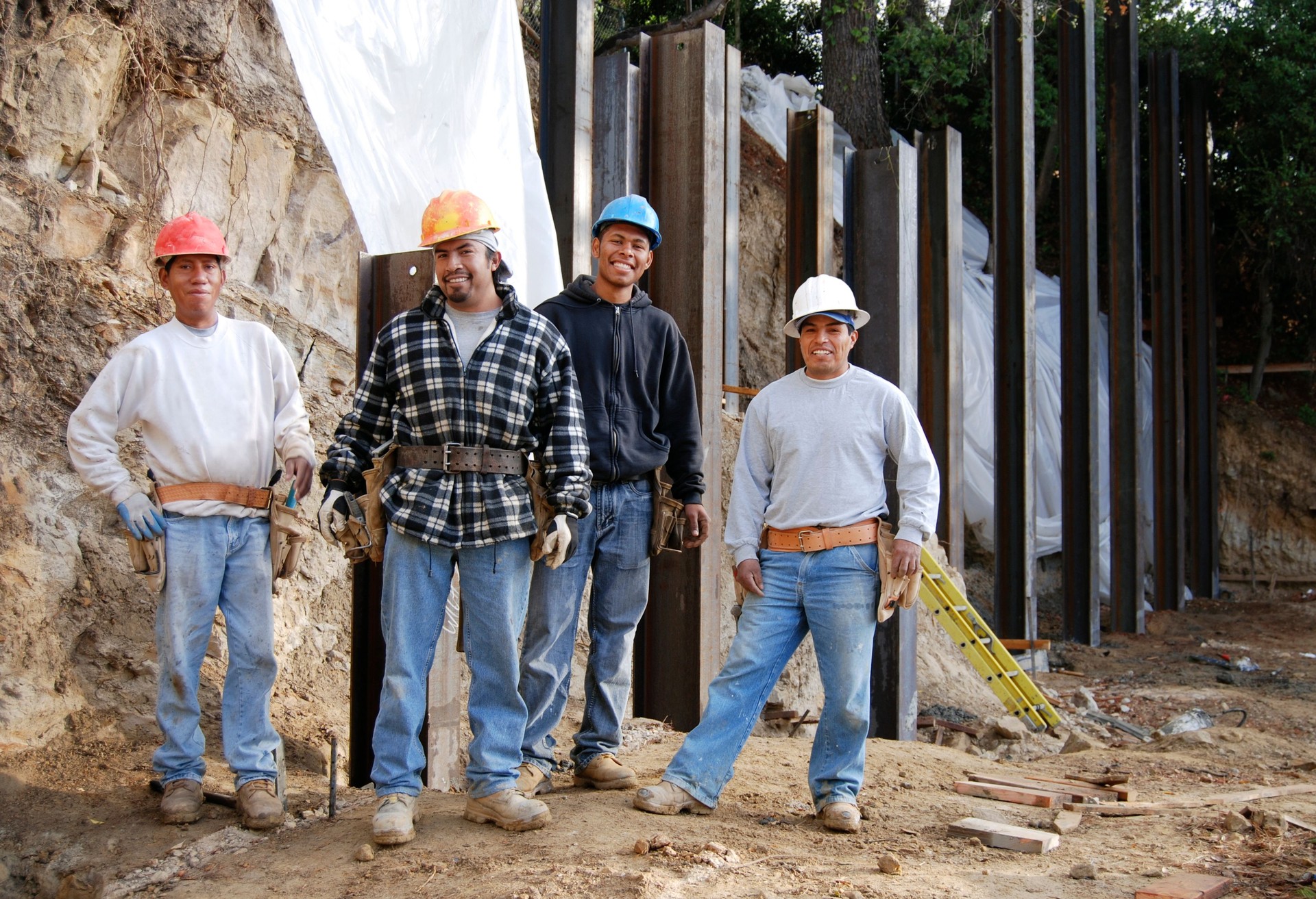 Foreman and his crew